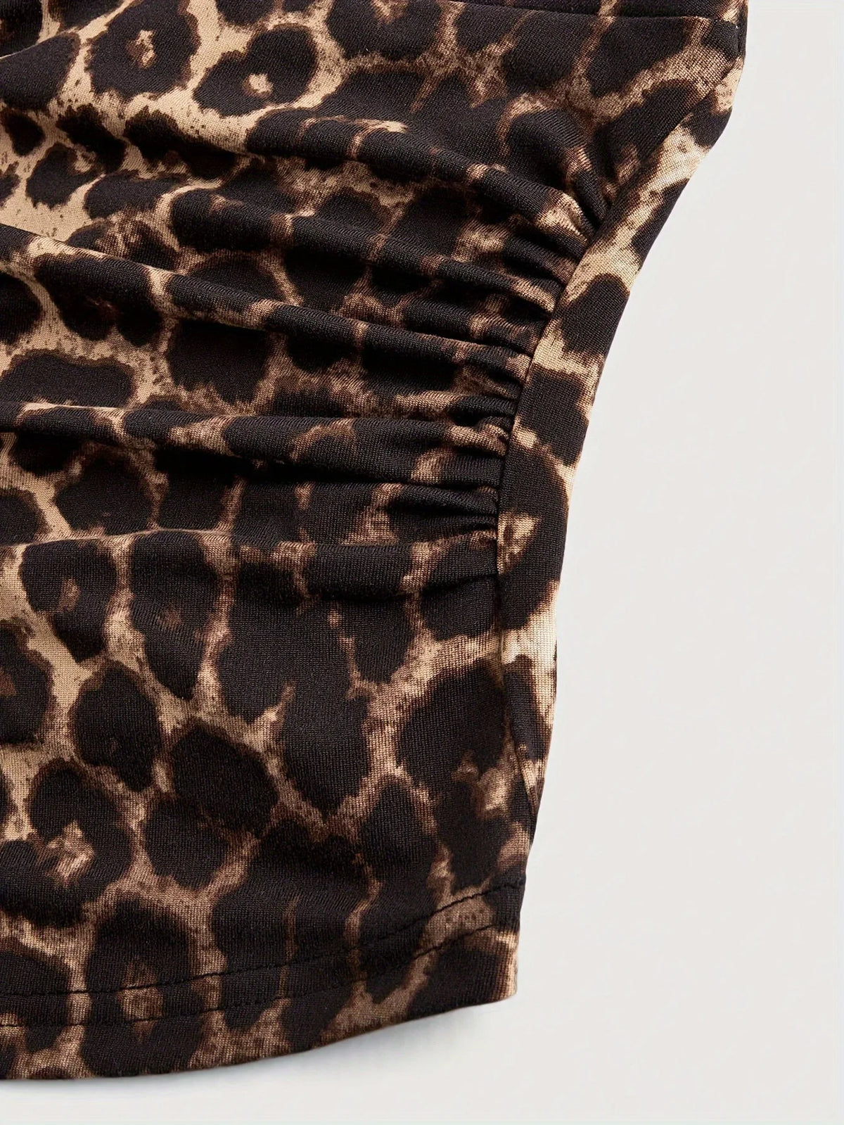 Retro Leopard Print Backless Fashion Sleeveless Summer Women's Casual Halterneck Vest Sexy Backless Lace-up Top Ropa Para Mujer