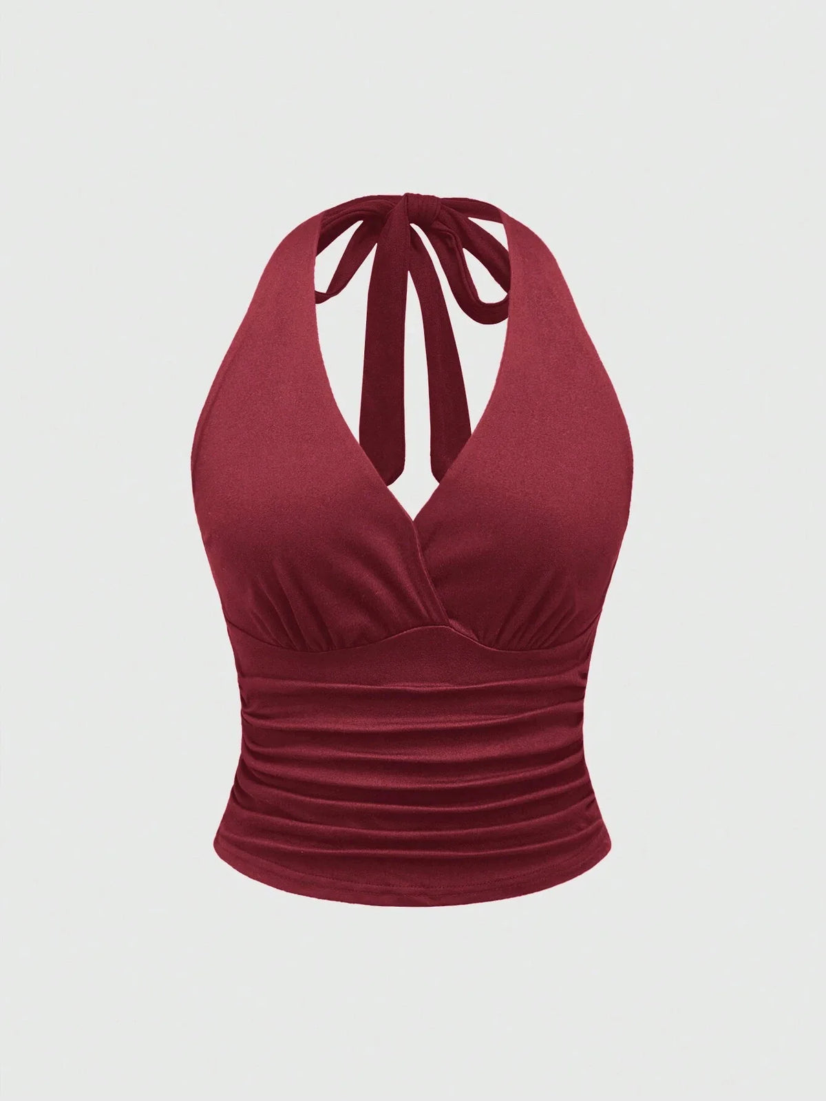 Retro Leopard Print Backless Fashion Sleeveless Summer Women's Casual Halterneck Vest Sexy Backless Lace-up Top Ropa Para Mujer